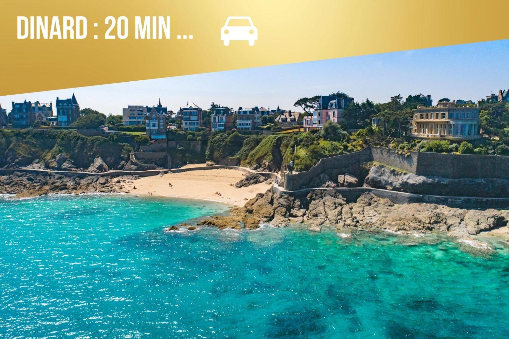 La Hacienda - A 300M De La Plage ! Saint-Malo Exteriör bild